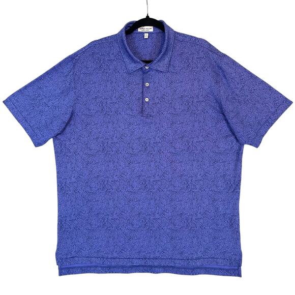 Peter Millar Other - Peter Millar XL Mens Polo Shirt Jazz Greats Print Summer Comfort Dizzy Miles